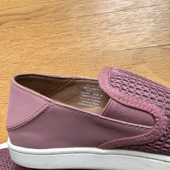OLUKAI Pehuea Slip On Comfort Beach Shoes Sneaker Pink Sz 9 - Picture 6 of 6